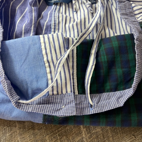 Vintage Nautica mixed print pajama bottoms Lounge pants size Medium - Picture 6 of 7